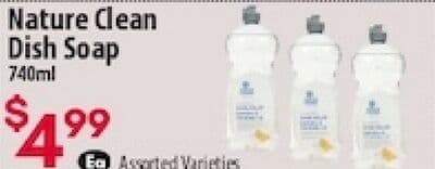 Nature Clean Dish Soap