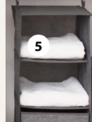 BALSE Large 3-tier hanging shelf