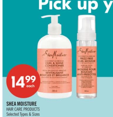 SHEA MOISTURE HAIR CARE PRODUCTS