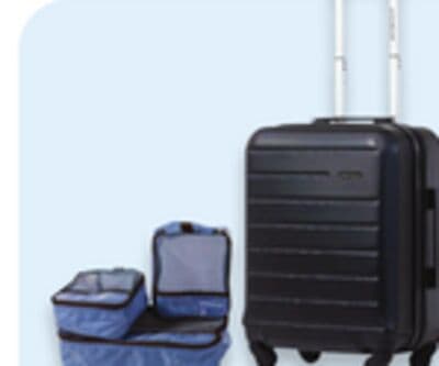 4-Piece carry-on hardside luggage set