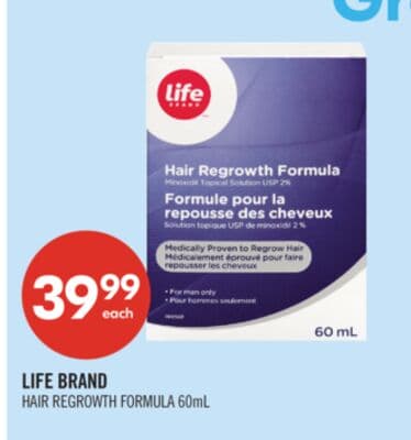 LIFE BRAND HAIR REGROWTH FORMULA
