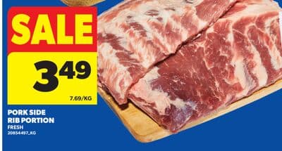 PORK SIDE RIB PORTION