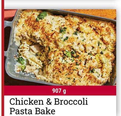 Chicken & Broccoli Pasta Bake