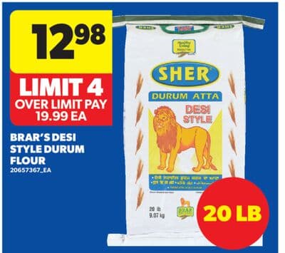 BRAR'S DESI STYLE DURUM FLOUR