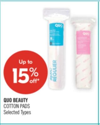 QUO BEAUTY COTTON PADS