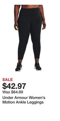 Under Armour Women's Motion Ankle Leggings