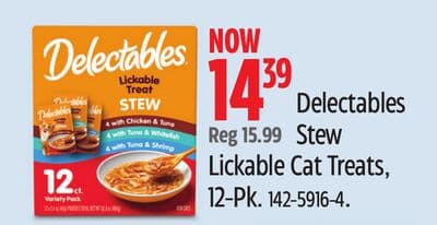 Hartz Delectables Stew Lickable Cat Treats