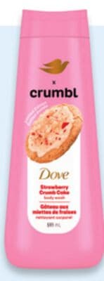 Dove x Crumbl body wash