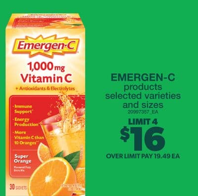 EMERGEN-C PRODUCTS