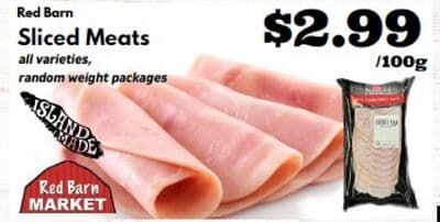 Red Barn Sliced Meats