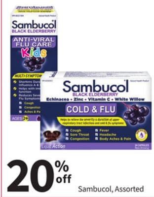 Sambucol, Assorted