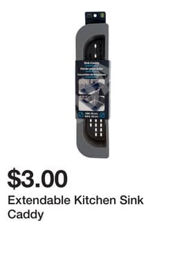 Extendable Kitchen Sink Caddy