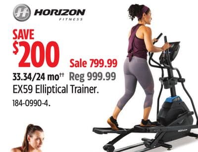 Horizon EX59 Elliptical Trainer
