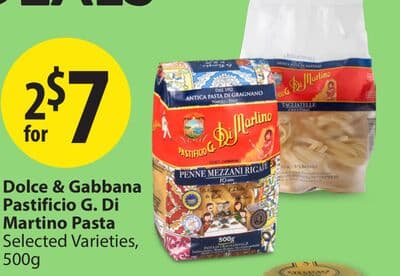 Dolce & Gabbana Pastificio G. Di Martino Pasta