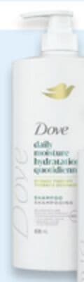 Dove shampoo