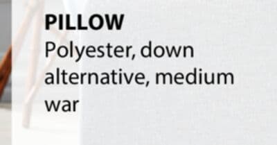 PILLOW Polyester