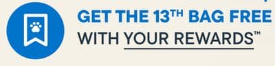 GET THE 13TH BAG FREE WITH YOUR REWARDS™