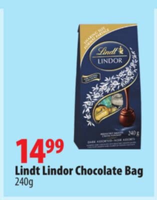 Lindt Lindor Chocolate Bag