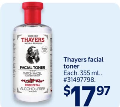 Thayers facial toner