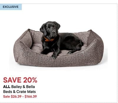 ALL Bailey & Bella Beds & crate Mats