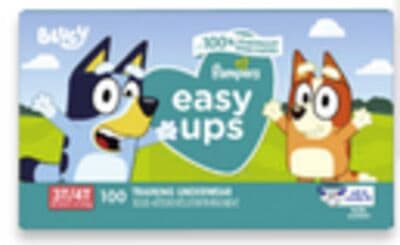 Pampers Easy Ups giant pack training pants
