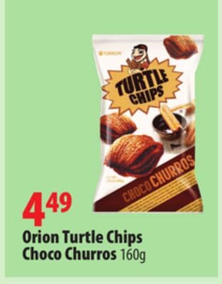 Orion Turtle Chips Choco