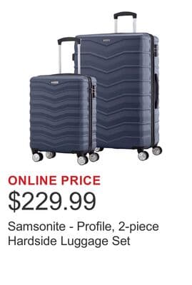 Samsonite - Profile, 2-piece Hardside Luggage Set