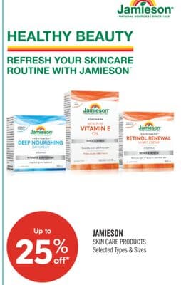 JAMIESON SKIN CARE PRODUCTS