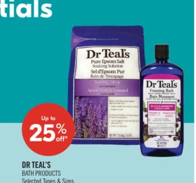 DR TEAL'S BATH PRODUCT
