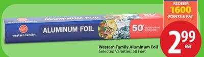 Western Family Aluminum Foil