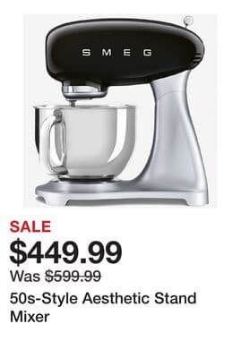 50s-Style Aesthetic Stand Mixer