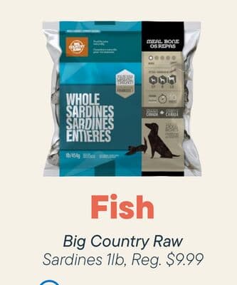 Big Country Raw Sardines
