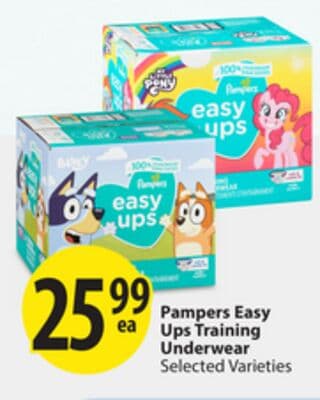 Pampers Easy Ups Training Underwear