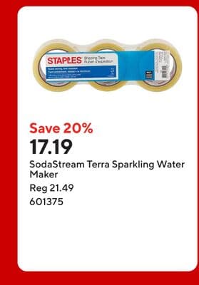 SodaStream Terra Sparkling Water Maker