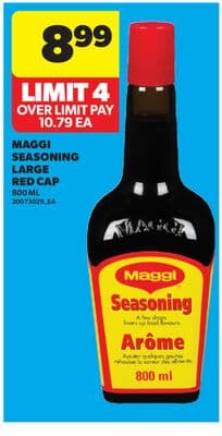 MAGGI SEASONING LARGE RED CAP, 800 ML