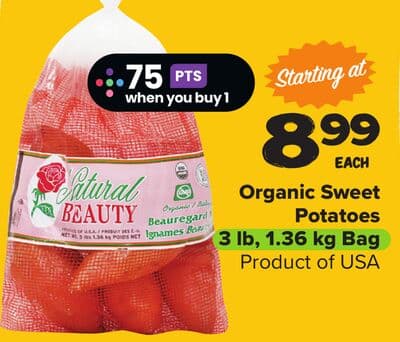 Organic Sweet Potatoes