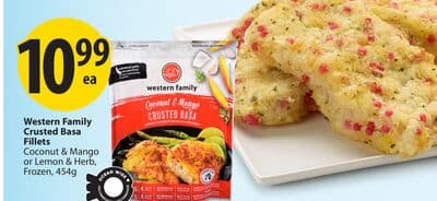 Western Family Crusted Basa Fillets