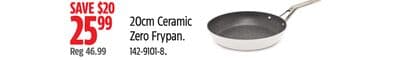 The Rock 20cm Ceramic Zero Frypan