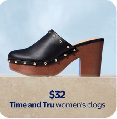 Time and Tru women's clogs