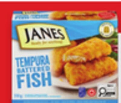 Janes battered fish fillets