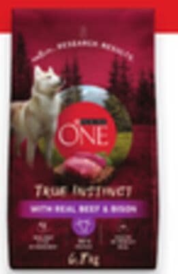 Purina ONE dry dog food