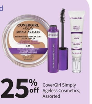 CoverGirl Simply Ageless Cosmetics
