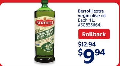 Bertolli extra virgin olive oil
