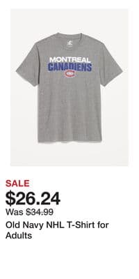 Old Navy NHL T-Shirt for Adults