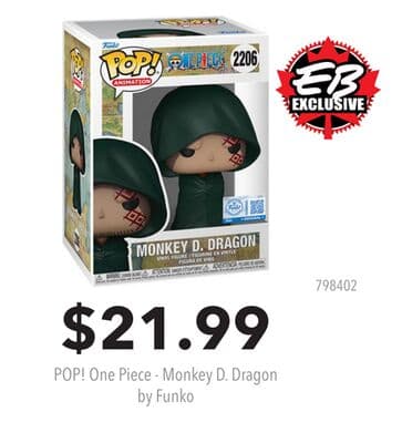 POP! One Piece - Monkey D. Dragon by Funko