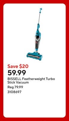 BISSELL Featherweight Turbo Stick Vacuum