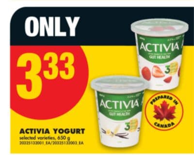 ACTIVIA YOGURT, 650 g