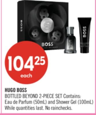 HUGO BOSS BOTTLED BEYOND 2-PIECE SET Contains: Eau de Parfum (50mL) and Shower Gel (100mL)