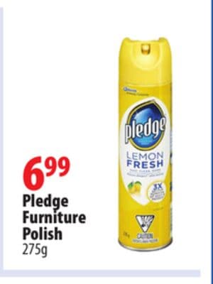 Pledge Furniture Polish