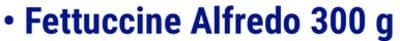 Fettuccine Alfredo